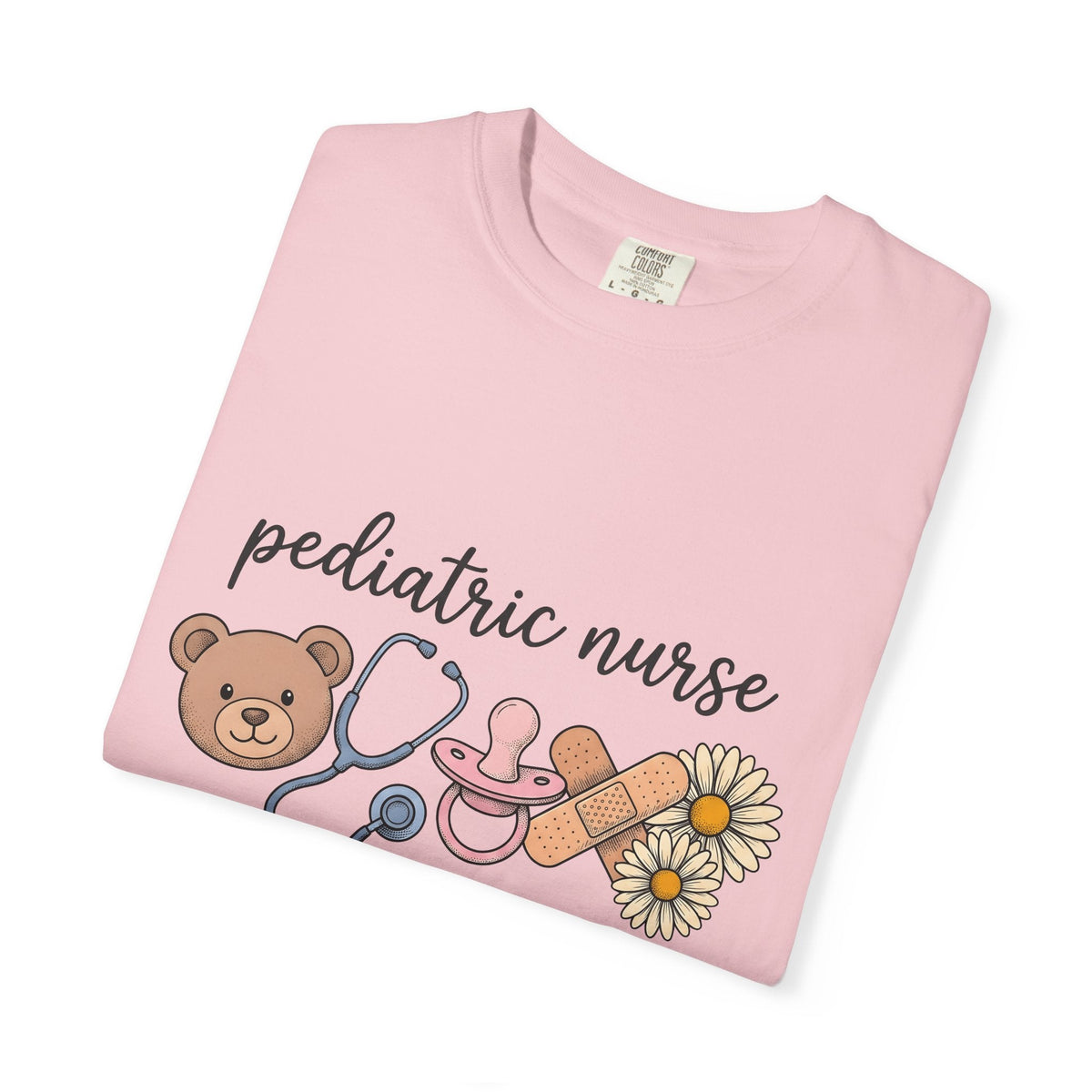 Teddy Bear Stethoscope Pacifier Shirt Nurse Care Unisex product image 11