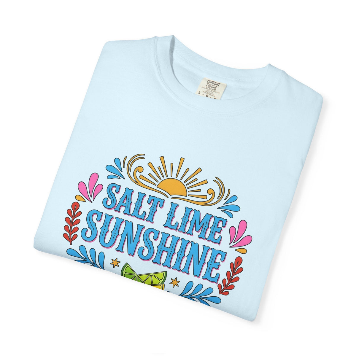 Lime Fruit Slice Shirt Summer Travel Unisex Gift Folk Tee product image 8