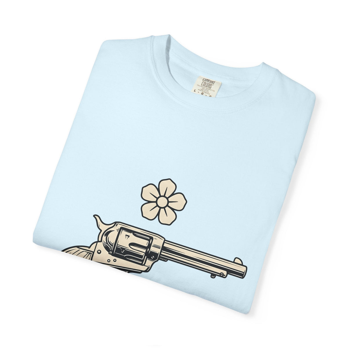 Western Pistol Shirt Cowgirl Cowboy Gift Women Retro Tee product image 8