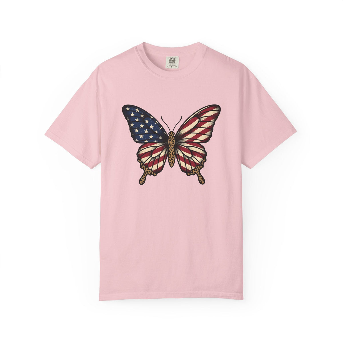 Patriotic Butterfly Shirt 4th Of July Gift Women Vintage product image 3