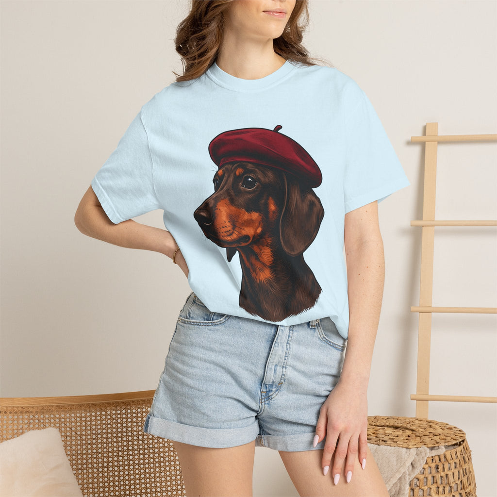 Dachshund Dog Shirt Creatures Unisex Gift Natural Tee product image 9