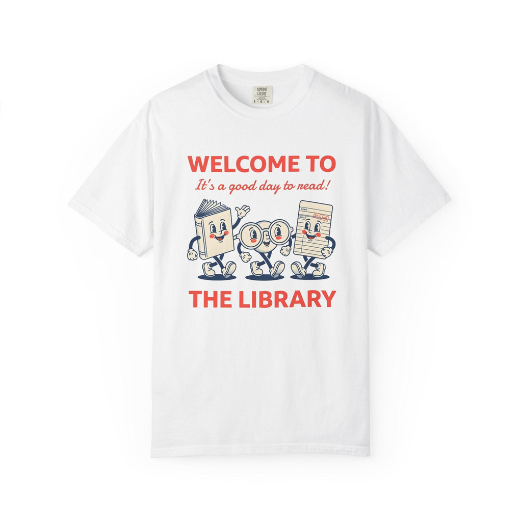 Novel Cartoon Shirt Teachers Literacy Unisex Gift Vintage product image 1