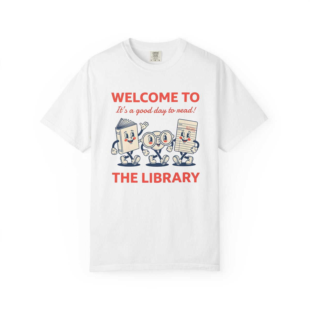 Novel Cartoon Shirt Teachers Literacy Unisex Gift Vintage product image 1