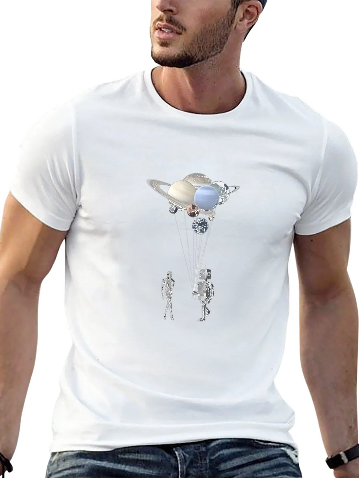 Planetary Balloon T-Shirt product image 8