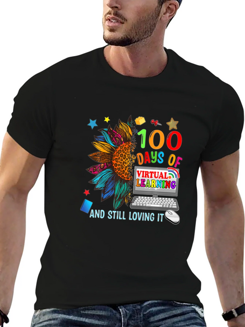 100 Days Virtual Learning T-Shirt product image 2