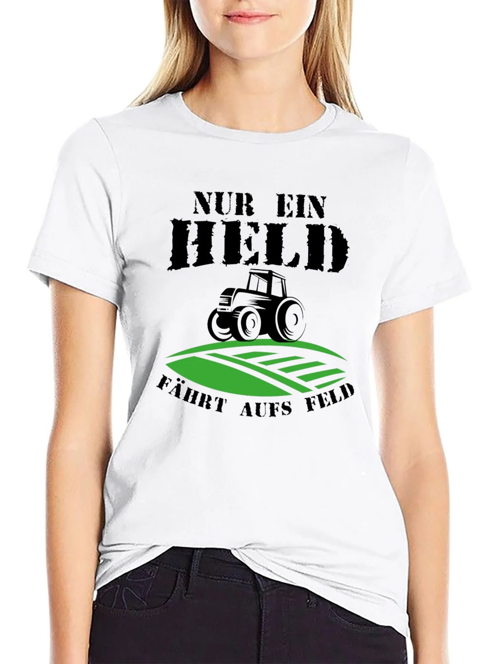 Nur Ein Held T-Shirt - Farmer Tractor Graphic Tee product image 6
