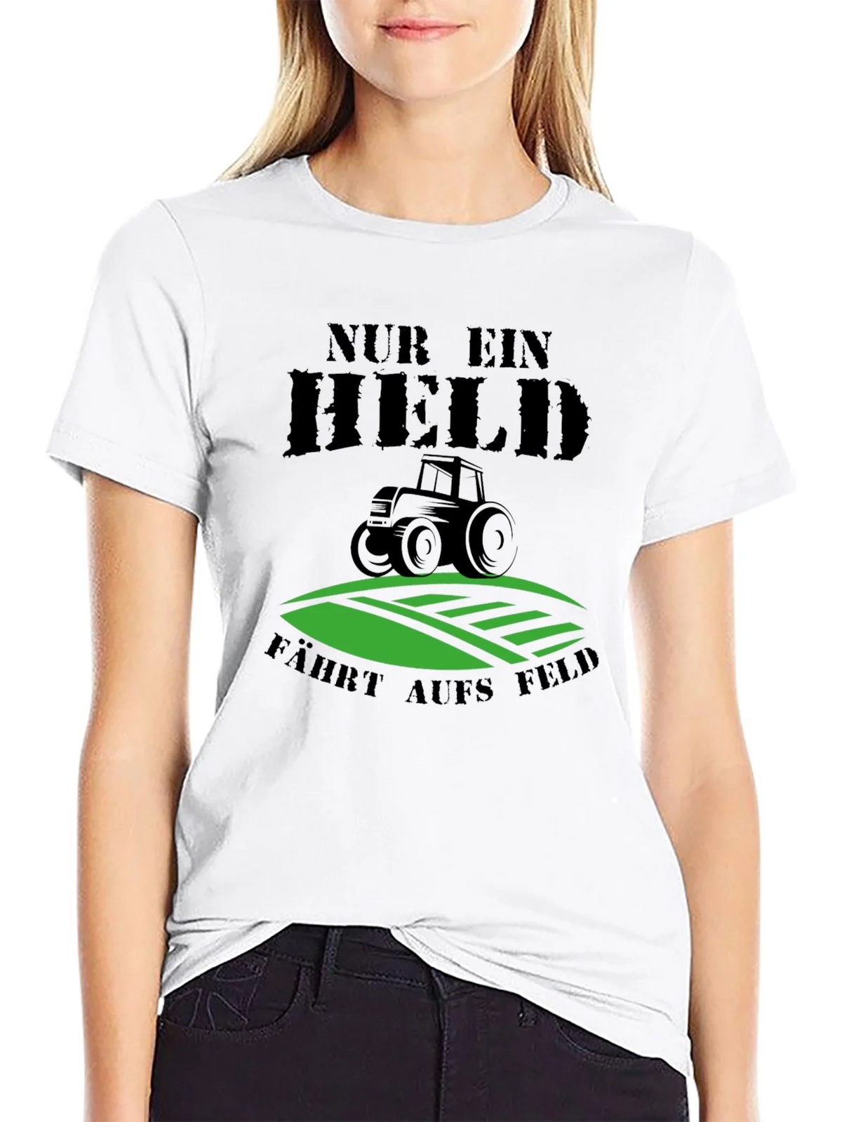 Nur Ein Held T-Shirt - Farmer Tractor Graphic Tee product image 6