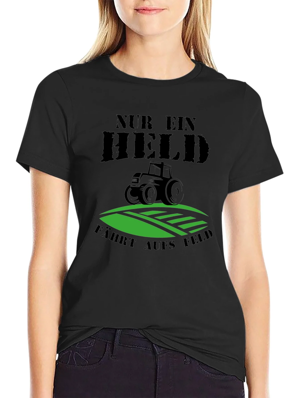 Nur Ein Held T-Shirt - Farmer Tractor Graphic Tee product image 1