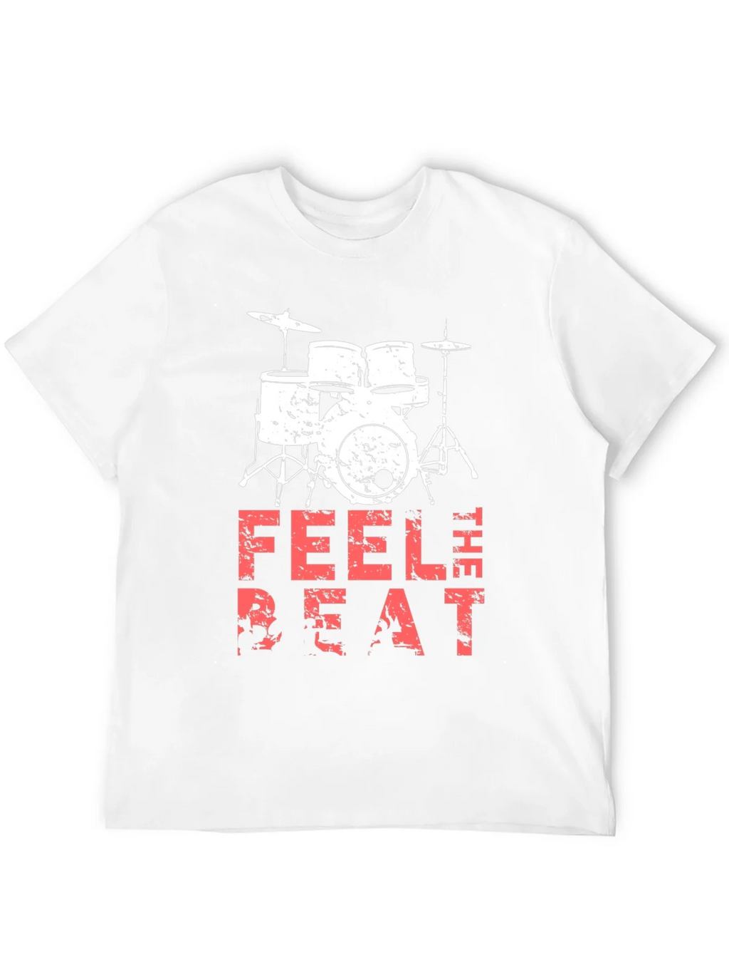 Feel the Beat Drum Kit Black T-Shirt product image 11