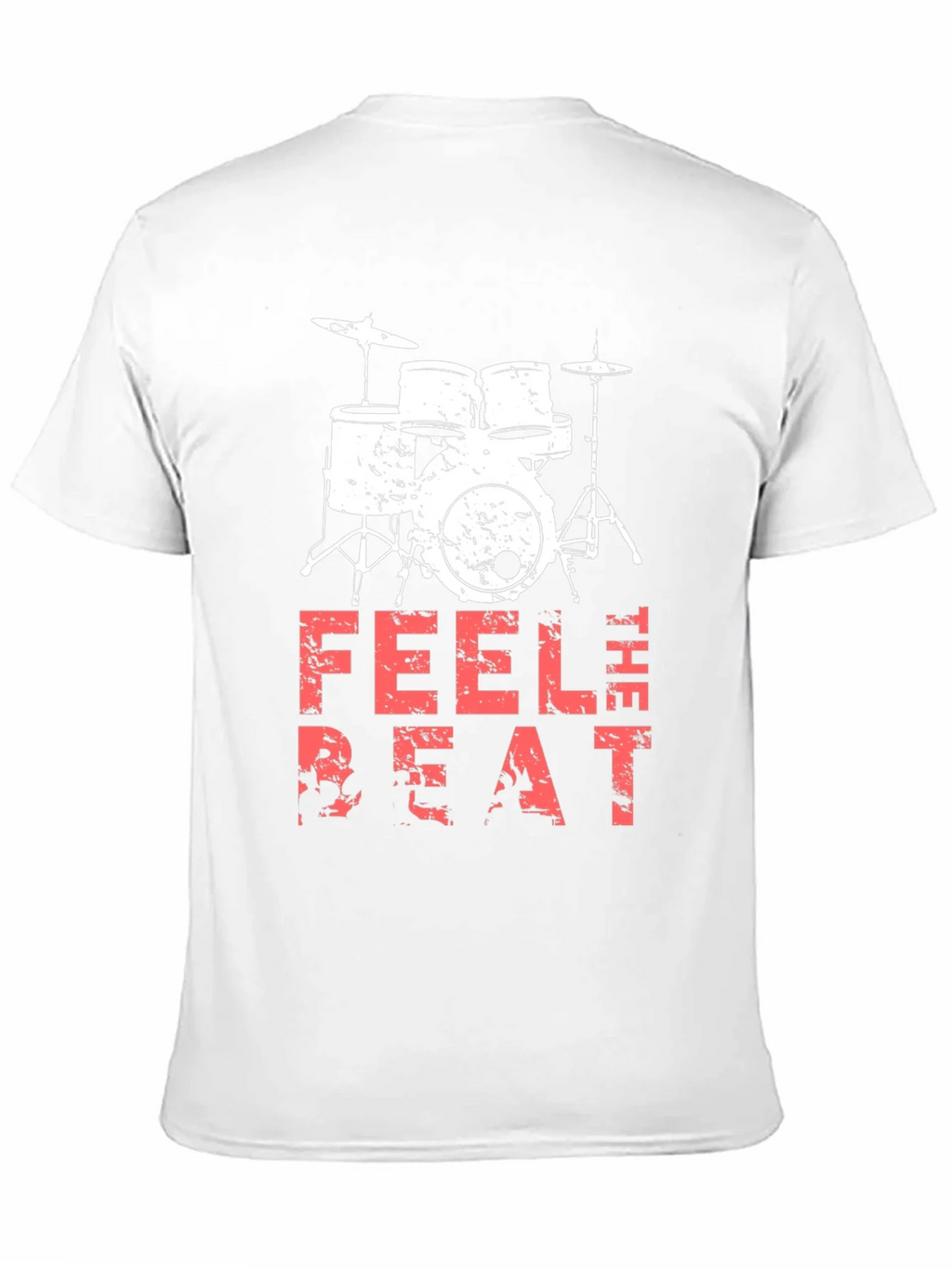 Feel the Beat Drum Kit Black T-Shirt product image 10