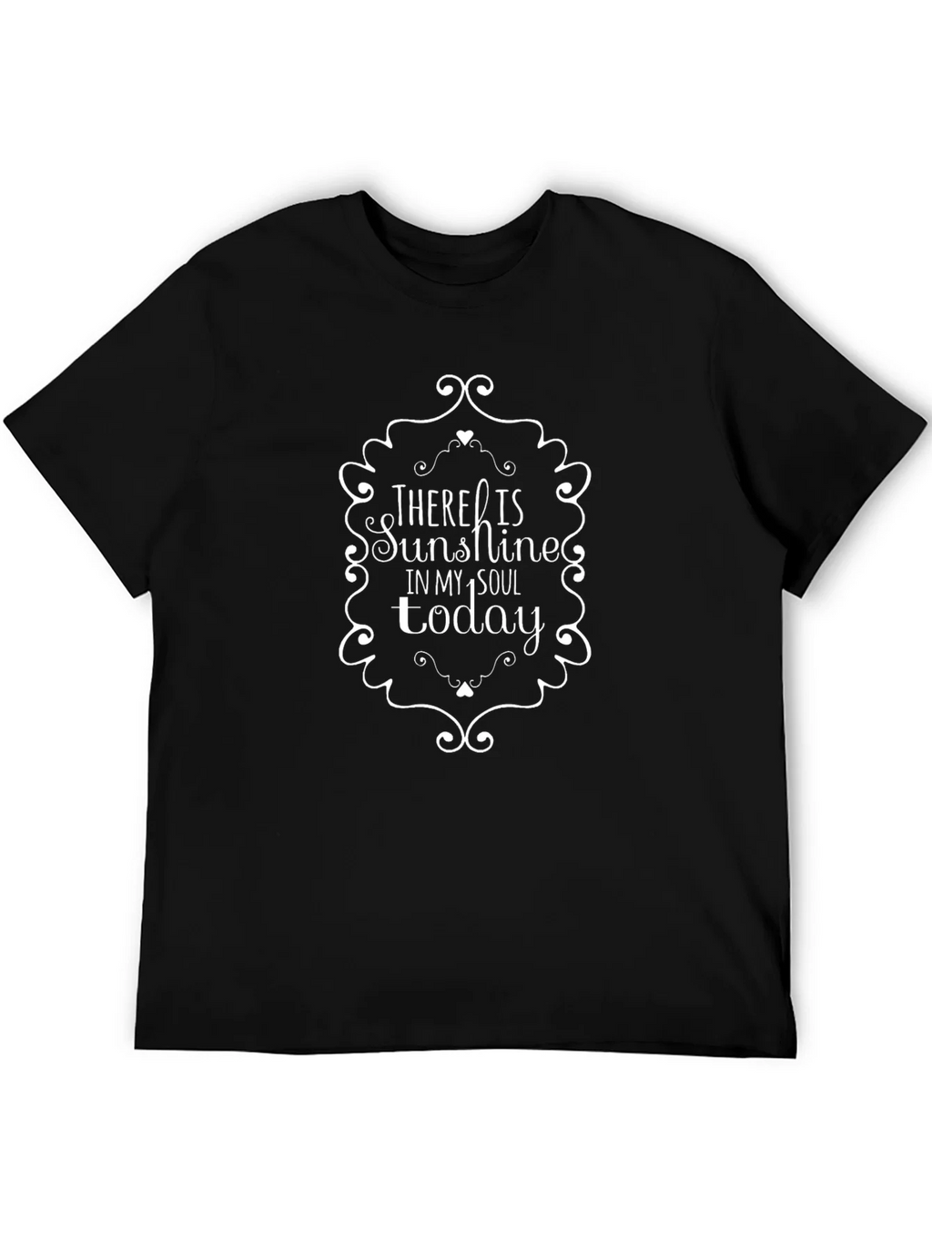 Sunshine Soul T-Shirt - Mens Black Graphic Tee product image 3