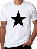 Black Star Graphic Tee - Modern Style product image 1