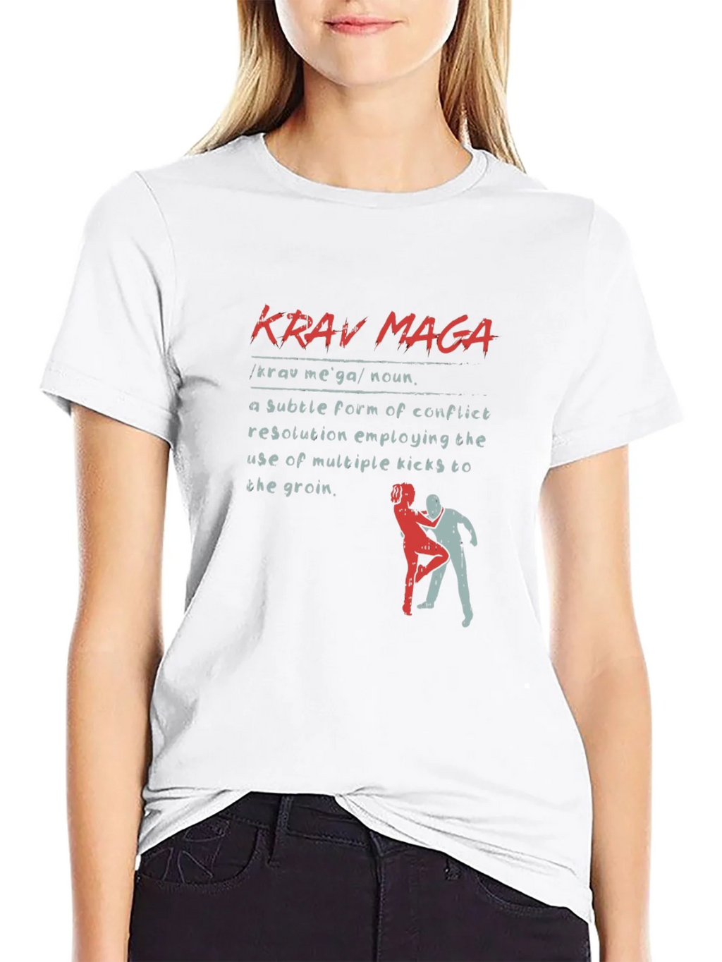 Krav Maga Definition T-Shirt - Self-Defense Apparel product image 8