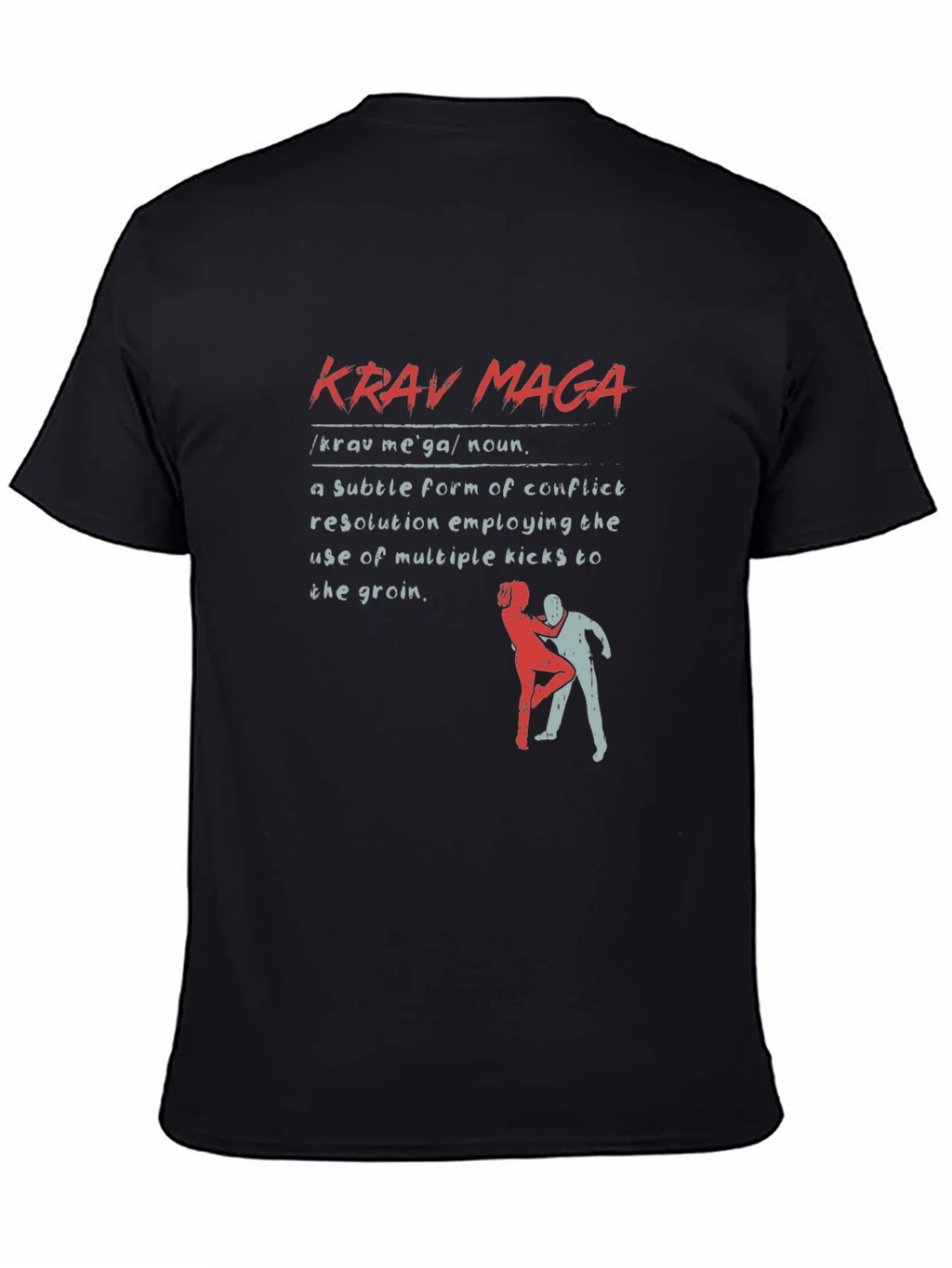 Krav Maga Definition T-Shirt - Self-Defense Apparel product image 4