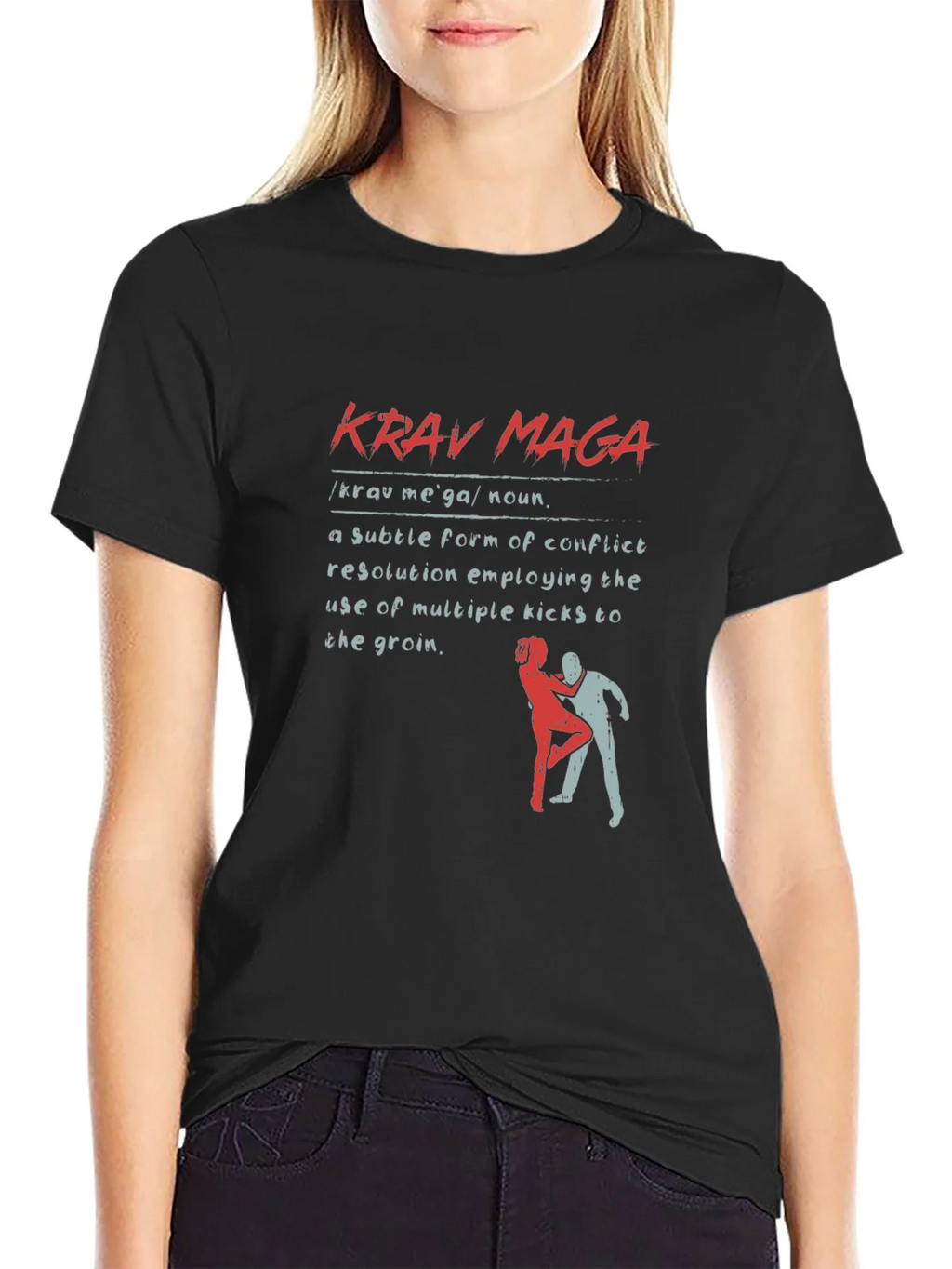 Krav Maga Definition T-Shirt - Self-Defense Apparel product image 2