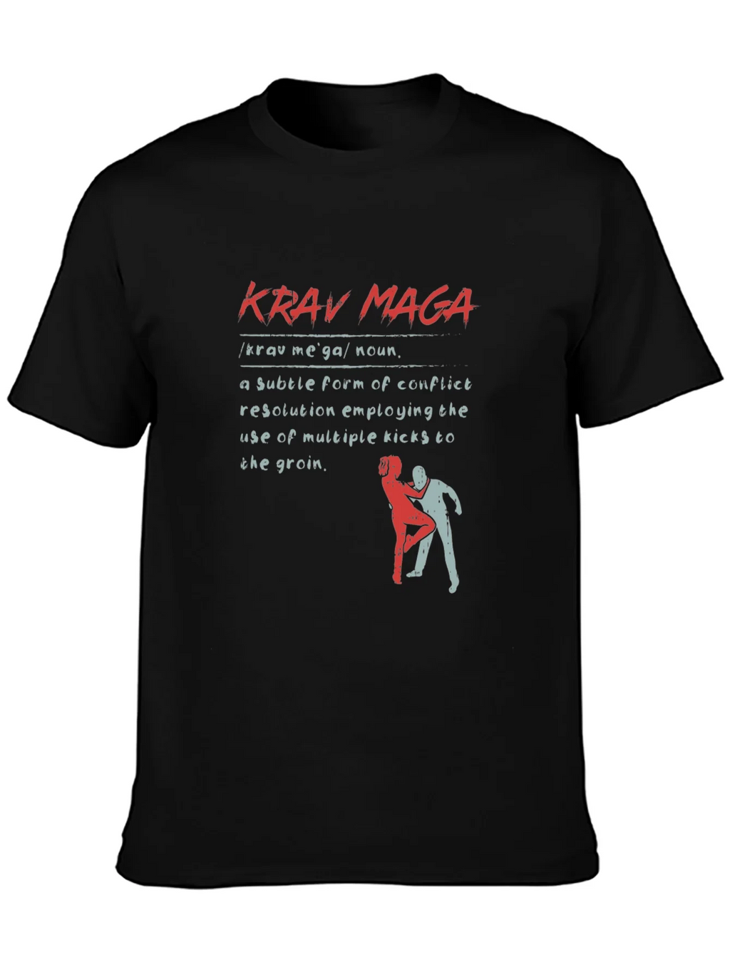 Krav Maga Definition T-Shirt - Self-Defense Apparel product image 3
