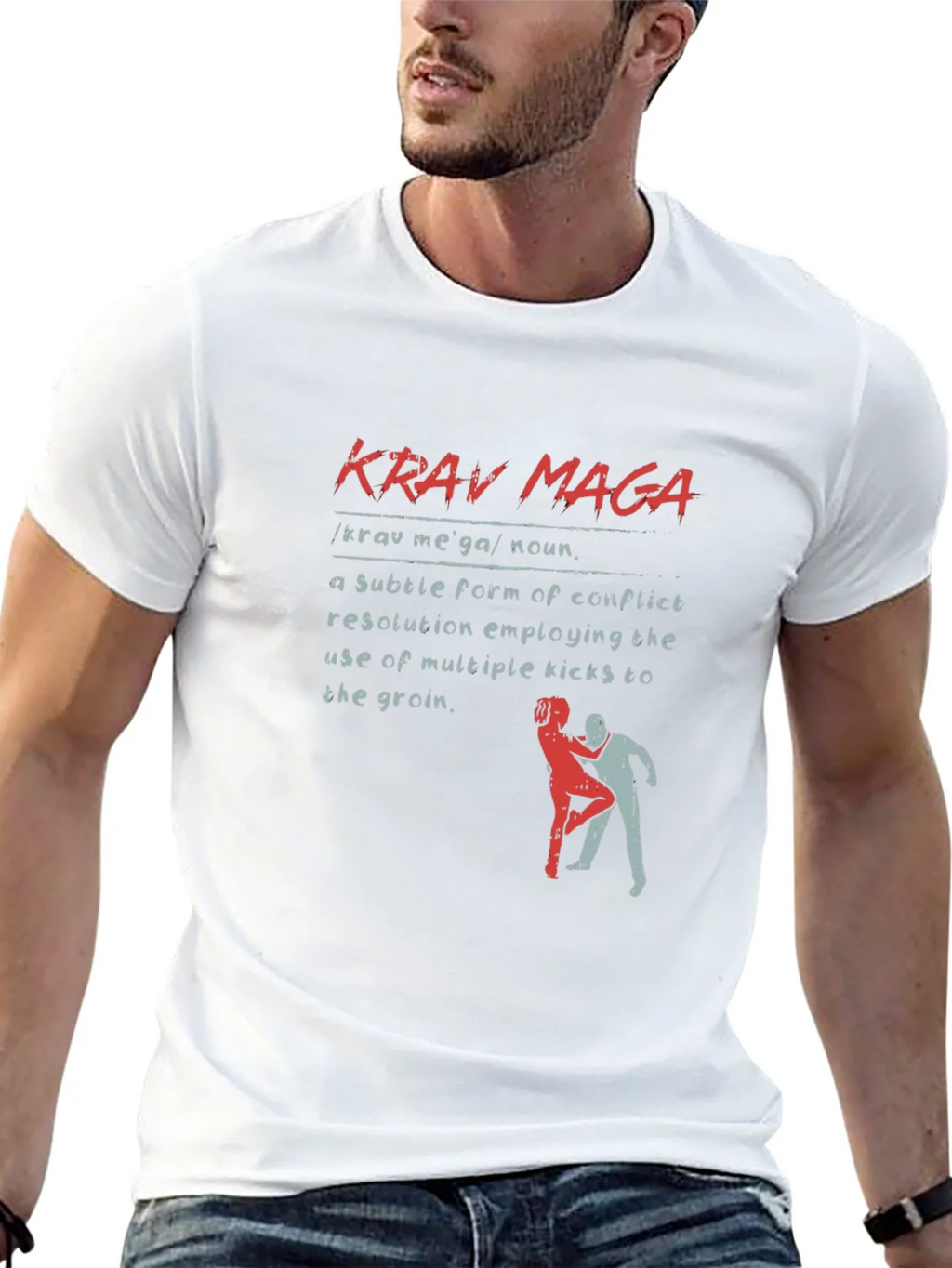Krav Maga Definition T-Shirt - Self-Defense Apparel product image 12