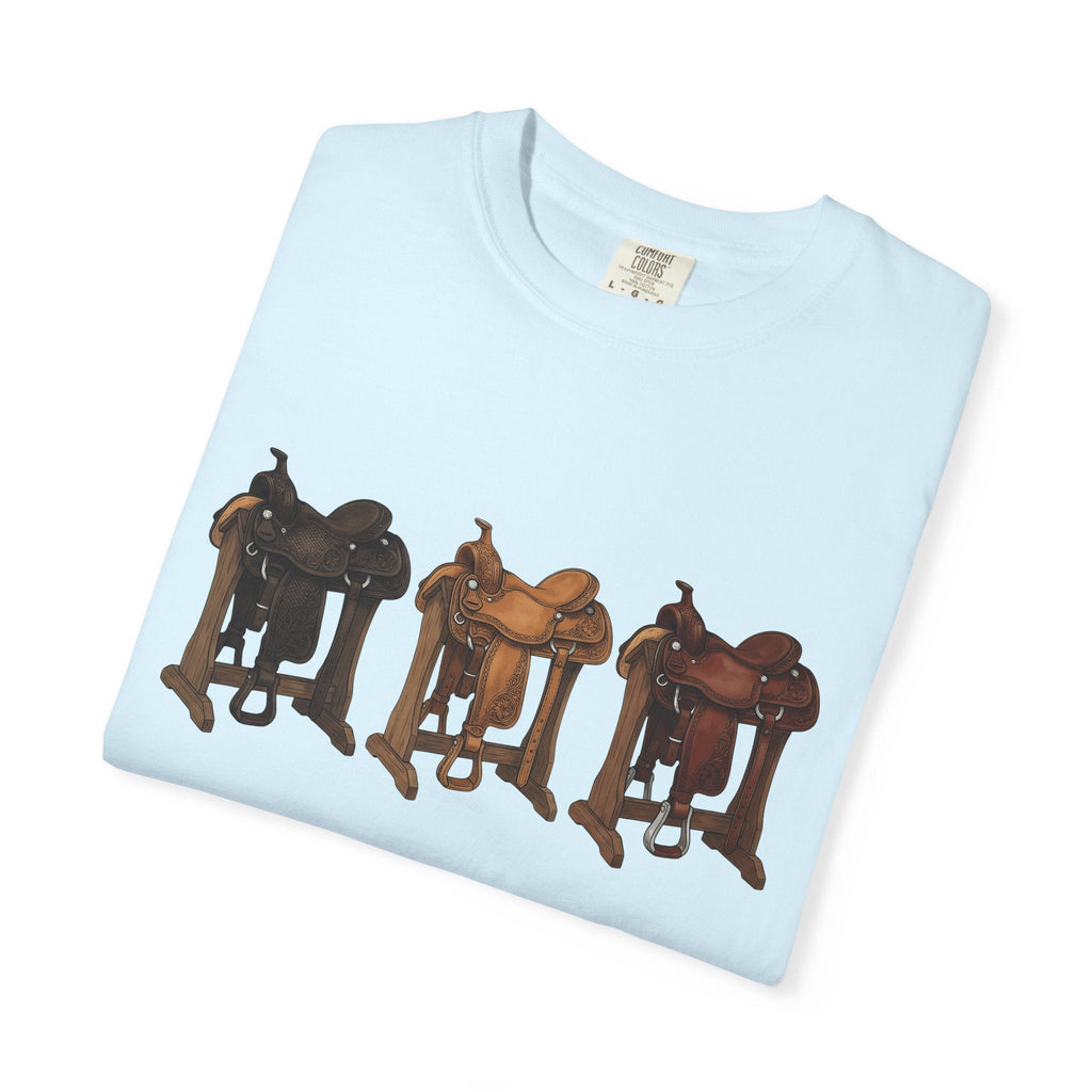 Rodeo Saddles Shirt Cowgirl Ranch Gift for Women Line Art product image 8