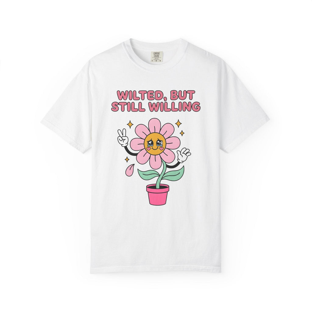 Cute Flower Shirt Funny Inspiration Unisex Gift Chibi Tee product image 1