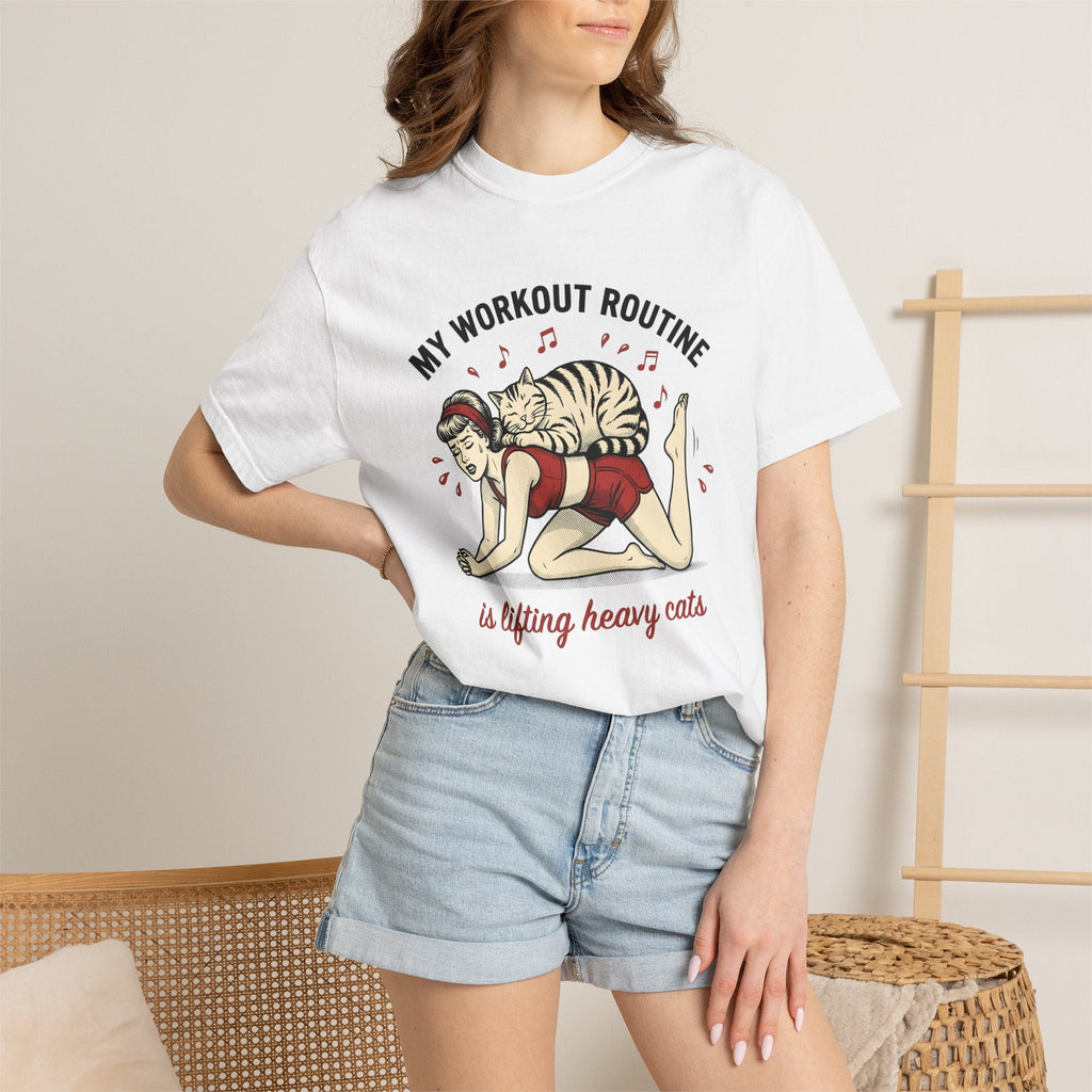 Lady Feline Shirt Cat Training Gift for Women Retro Comic product image 6