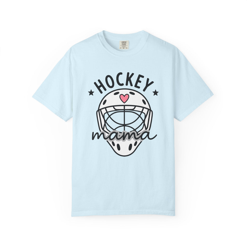 Hockey Helmet Shirt Moms Sports Gift for Women Cute Tee product image 2