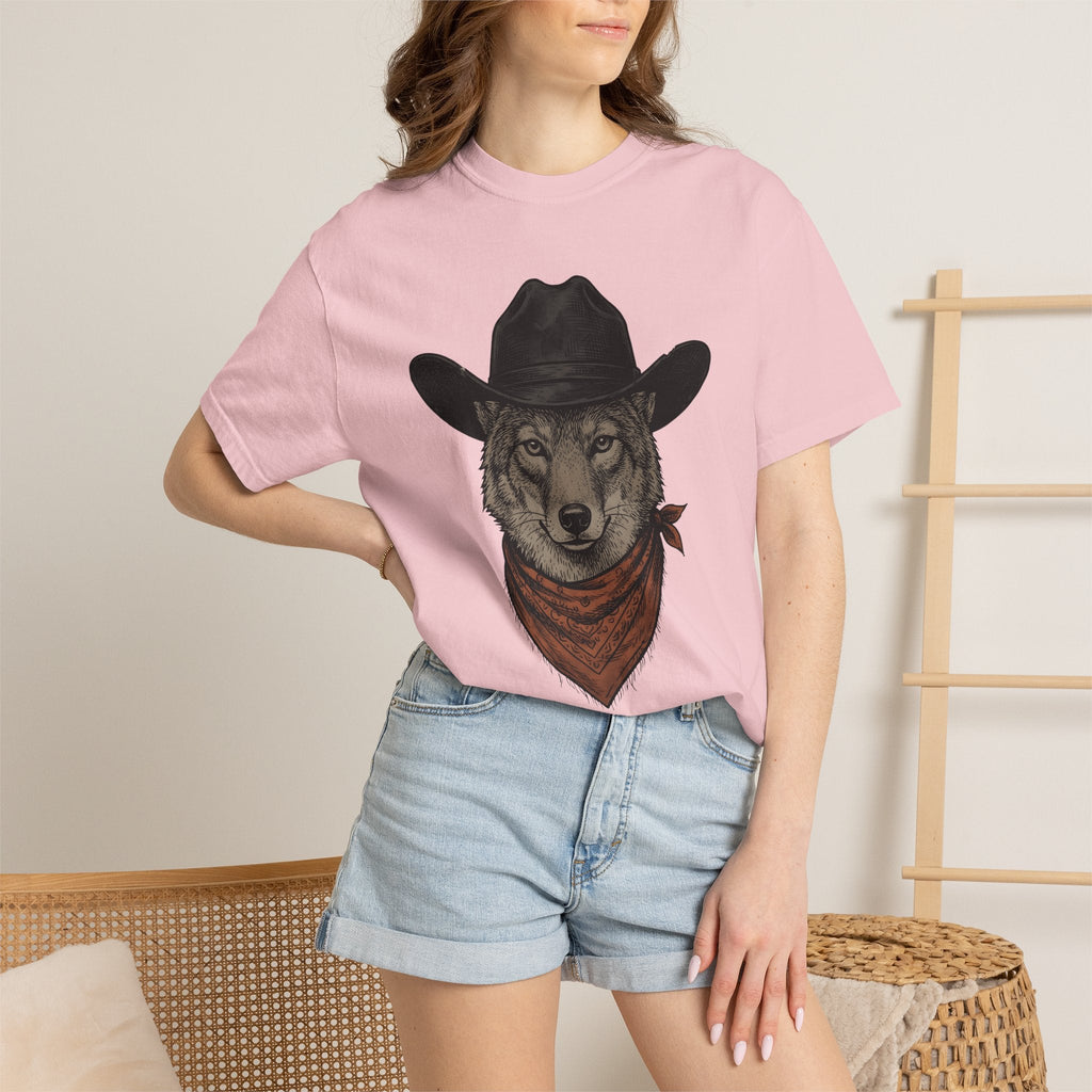 Wolf Cowboy Shirt Cowgirl Western Gift for Women Vintage product image 12