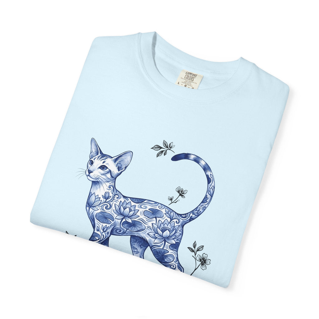 Flower Cat Shirt Unisex Gift Floral Tee Kitty T-Shirt Fan product image 8