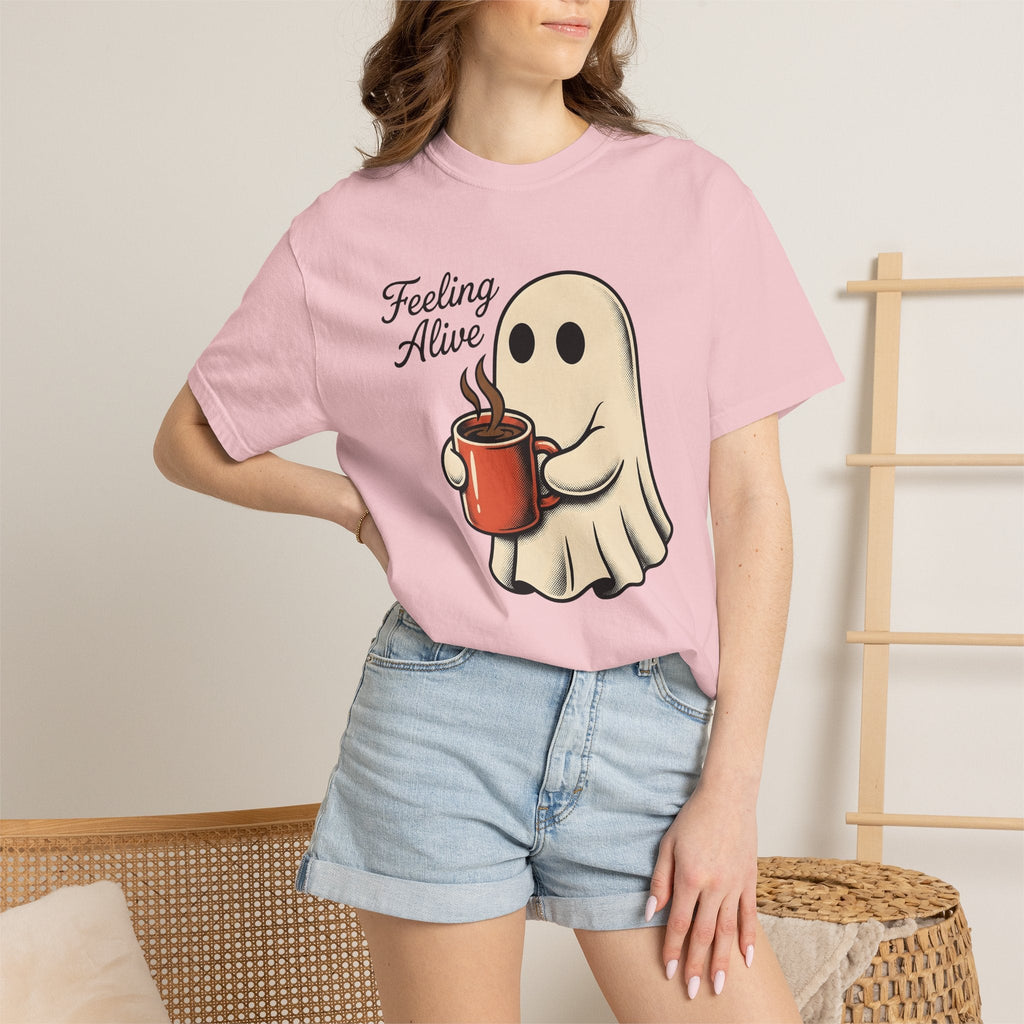 Spooky Coffee Shirt Halloween Espresso Unisex Gift Comic product image 13