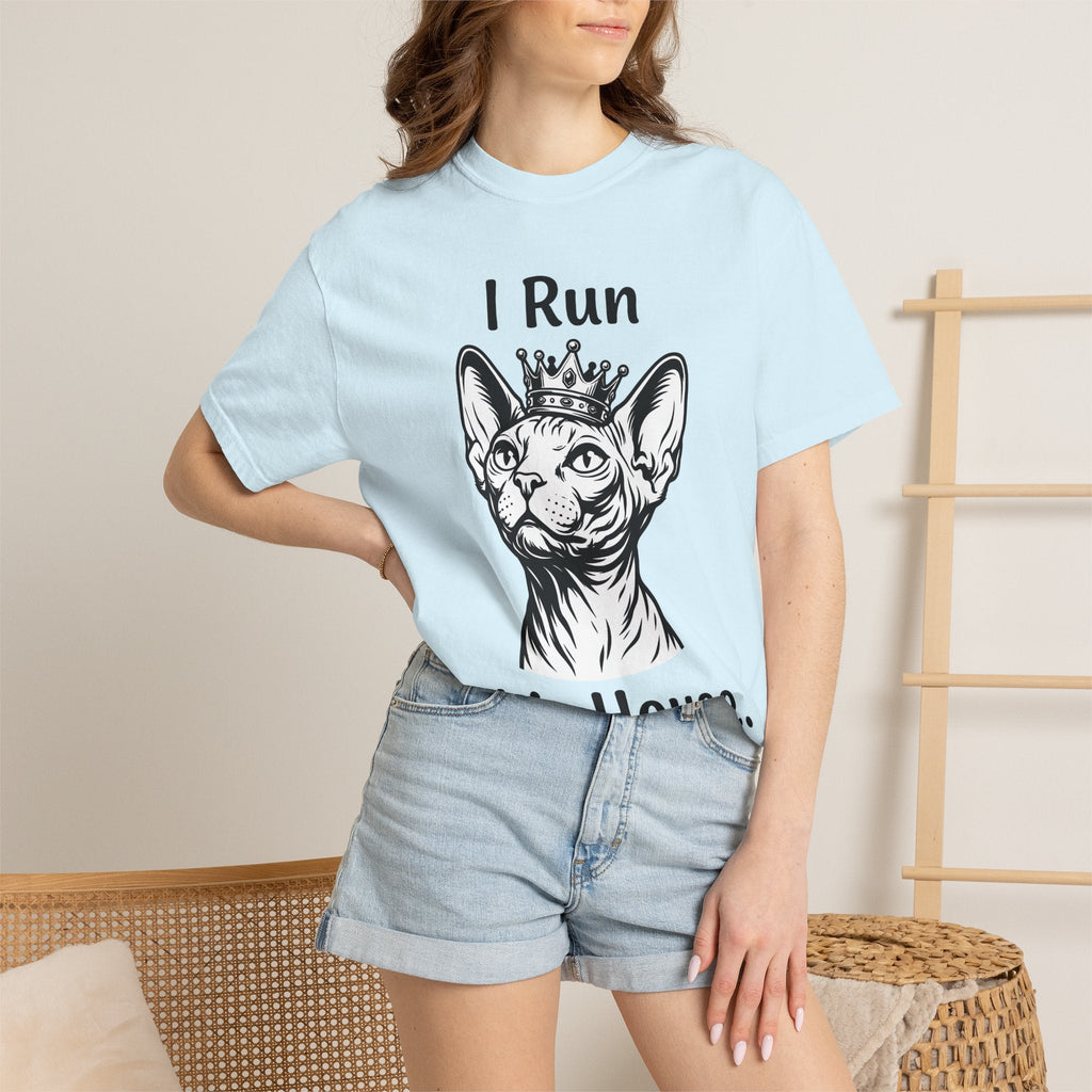 Sphynx Feline Shirt Cat Satire Unisex Gift Contour Tee product image 9
