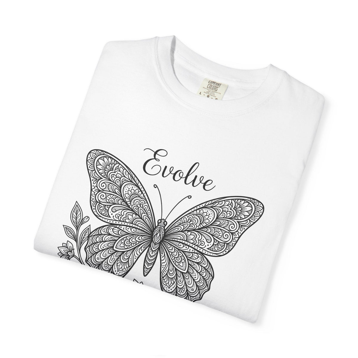 Butterfly Print Shirt Animals & Flowers Flora Unisex Gift product image 5