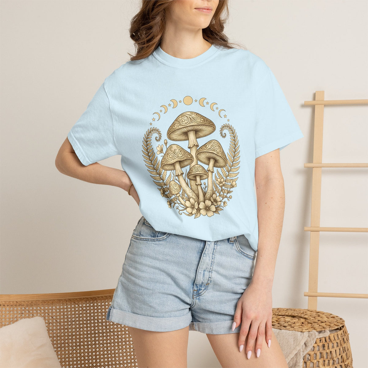 Fungus Flower Shirt Boho Chic Outdoors Unisex Gift Hippie product image 9
