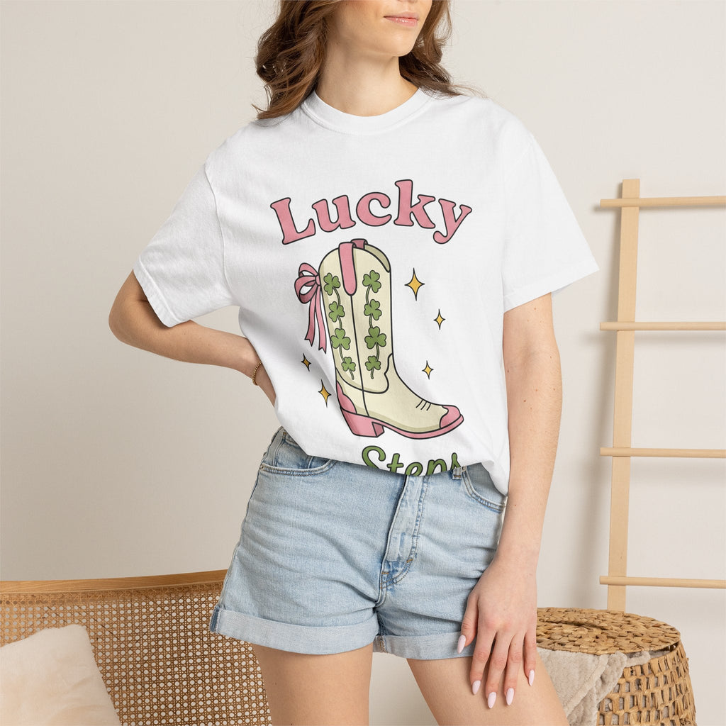 Cowboy Boot Shirt St Patrick's Day Ranch Unisex Gift Hand product image 6