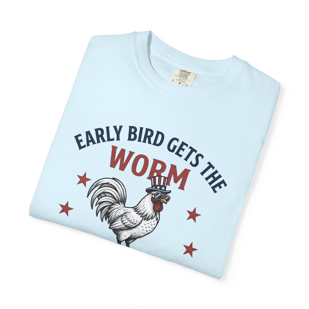 Rooster Coffee Mug Shirt America/4th Of July Joke Unisex Gift Independence Tee
