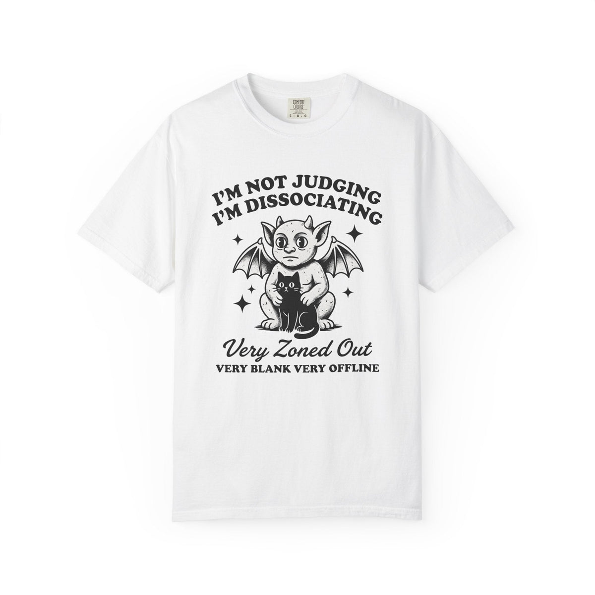 Gothic Cat Shirt Legend Unisex Gift Eerie Tee Kitty T-Shirt product image 1