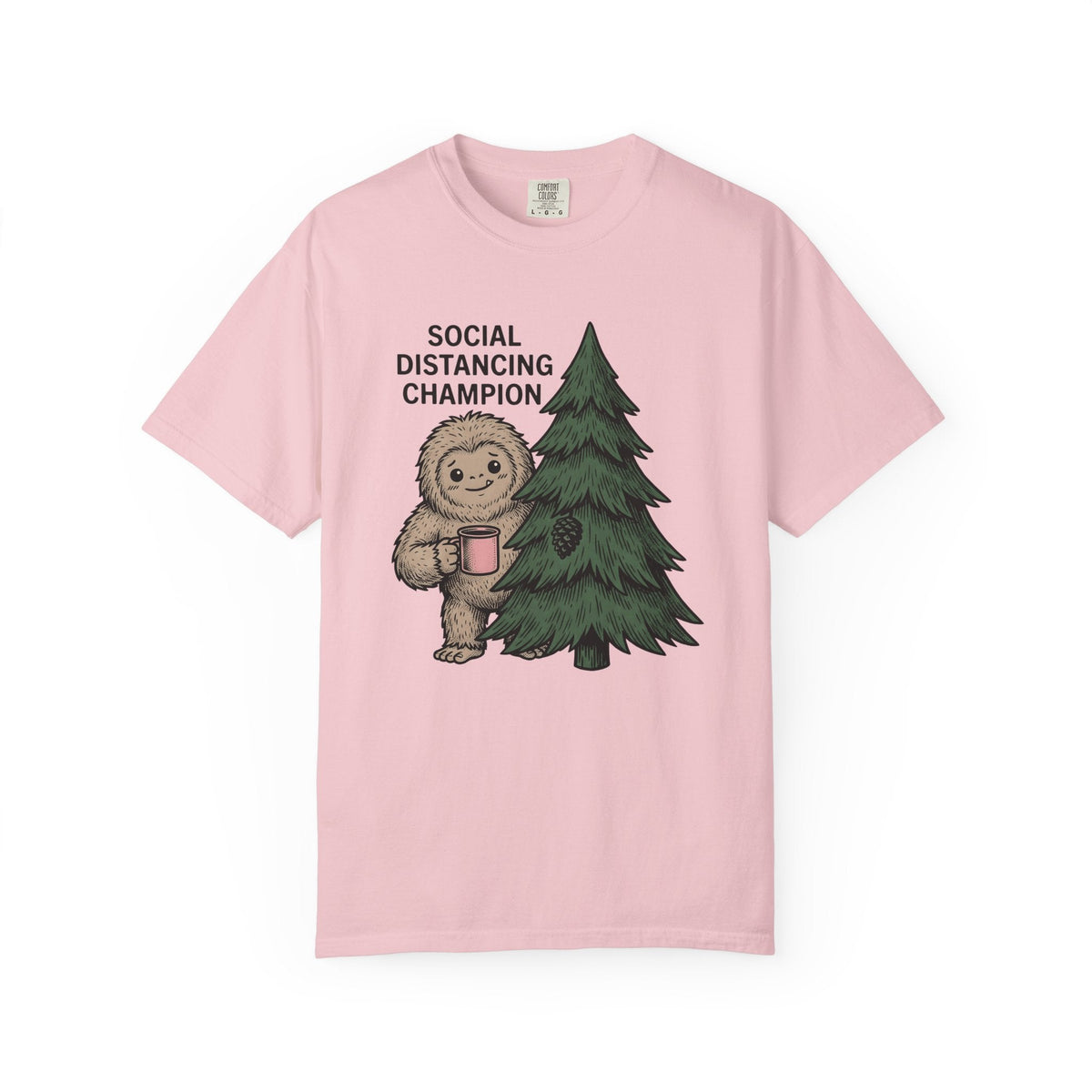Sasquatch Coffee Shirt Funny Camping Unisex Gift Comic Tee product image 3