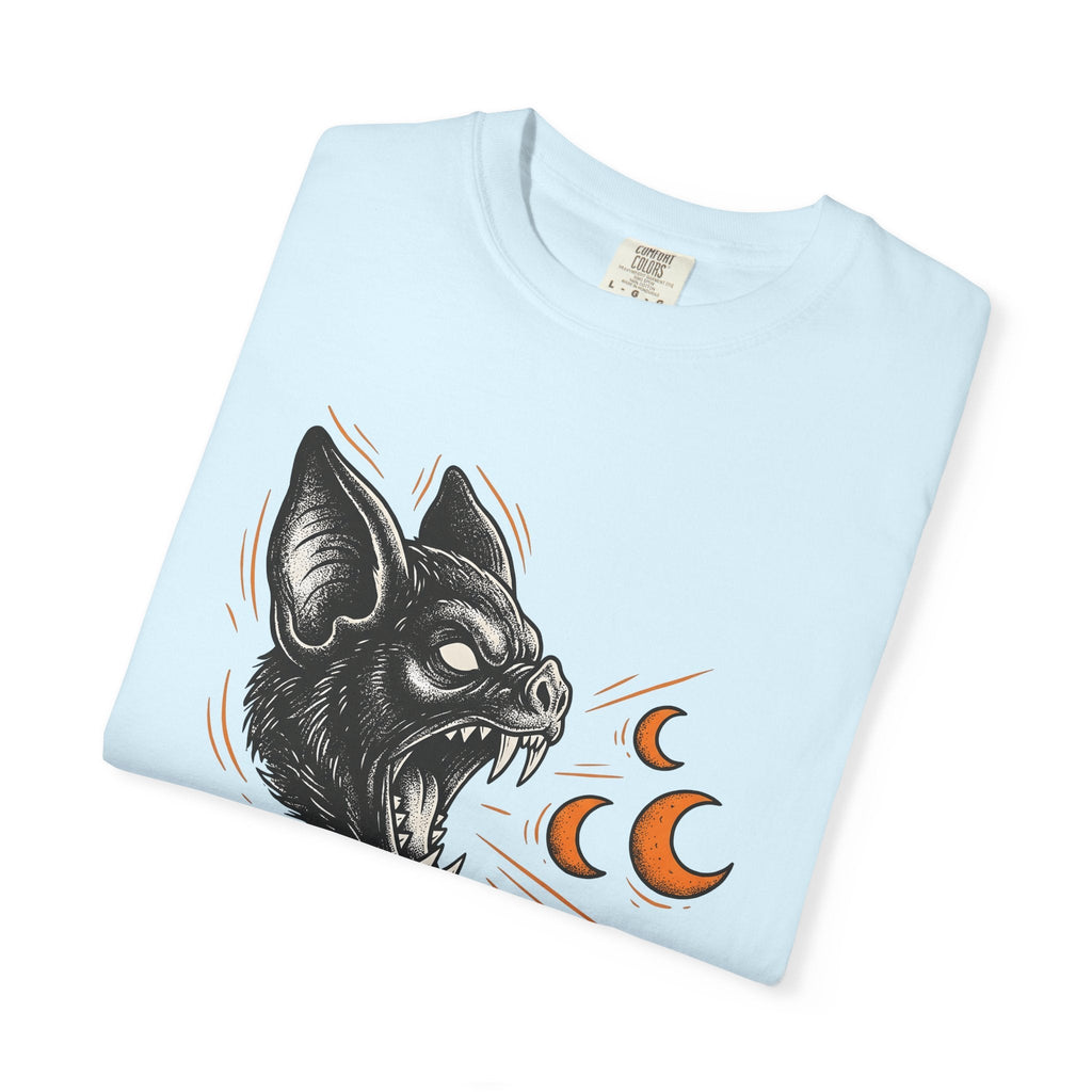 Bat Head Tattoo Style T-Shirt – Gothic Halloween Horror product image 9