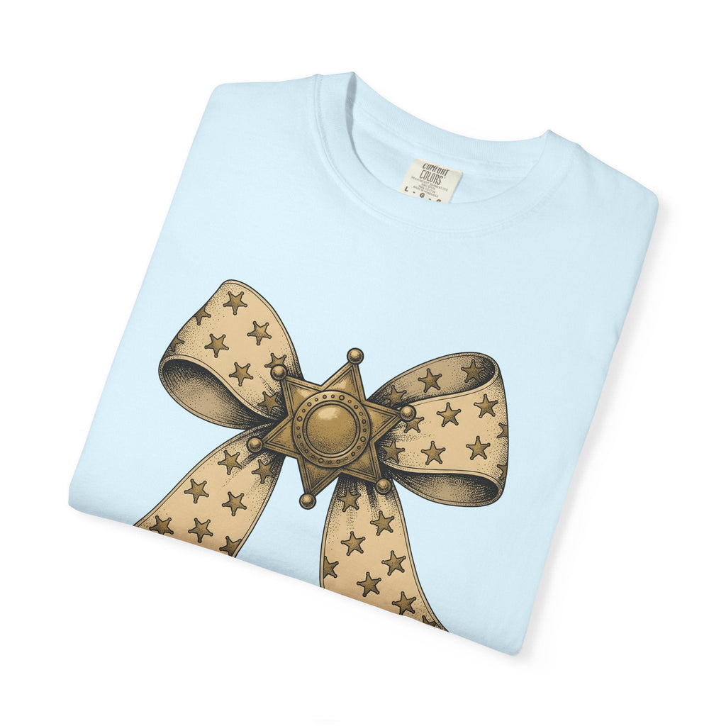 Marshal Star Bow Shirt Cowgirl Western Show Gift for Women product image 8