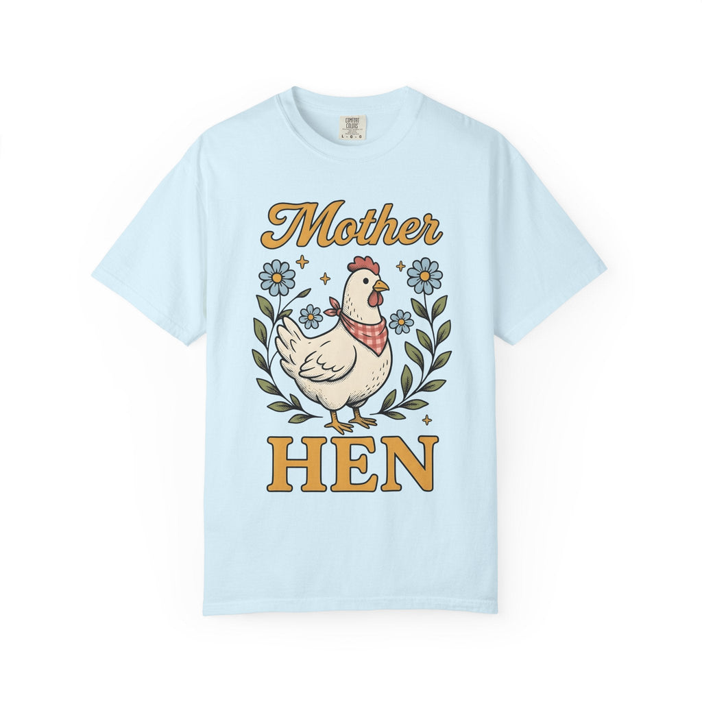 Hen Old School T-Shirt – Chicken Mom Ranch Life, Women product image 2