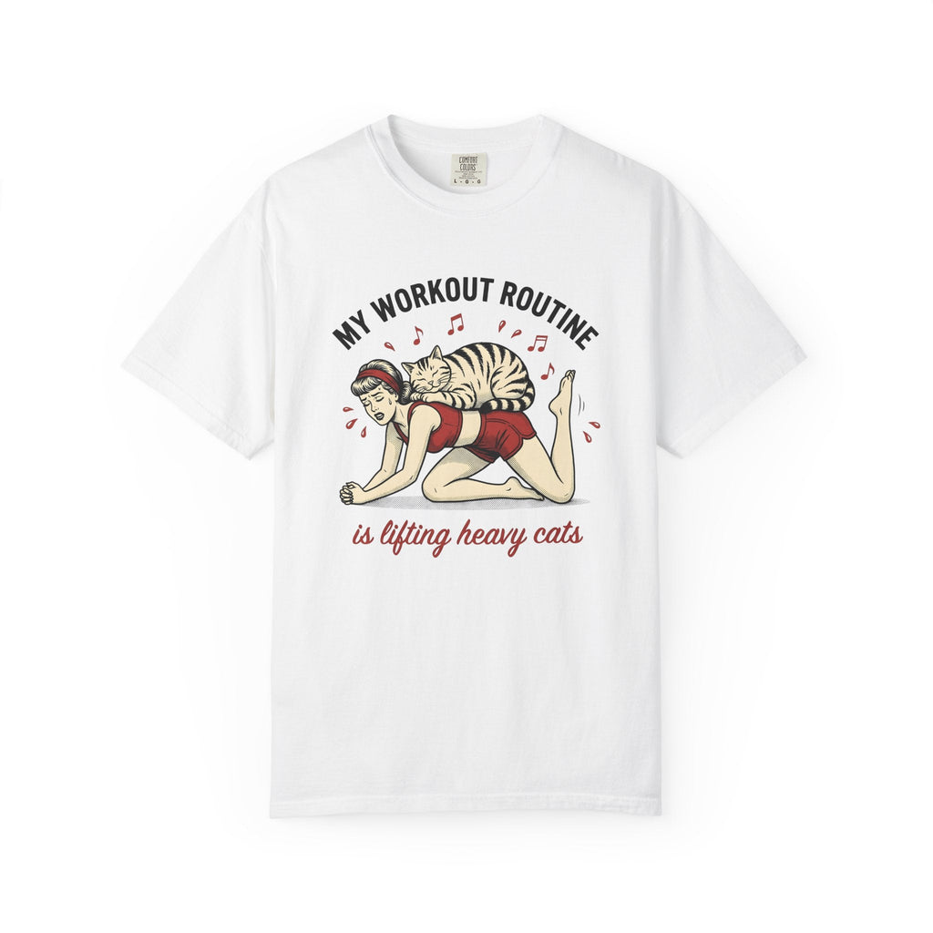 Lady Feline Shirt Cat Training Gift for Women Retro Comic product image 1