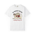 Lady Feline Shirt Cat Training Gift for Women Retro Comic product image 1