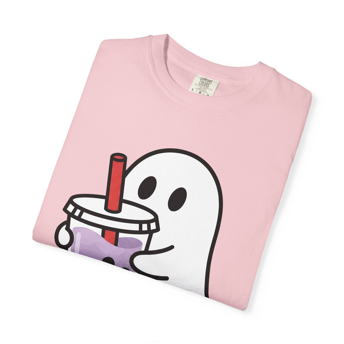 Spooky Bubble Tea Shirt Drinks Party Unisex Gift Cute Tee product image 12