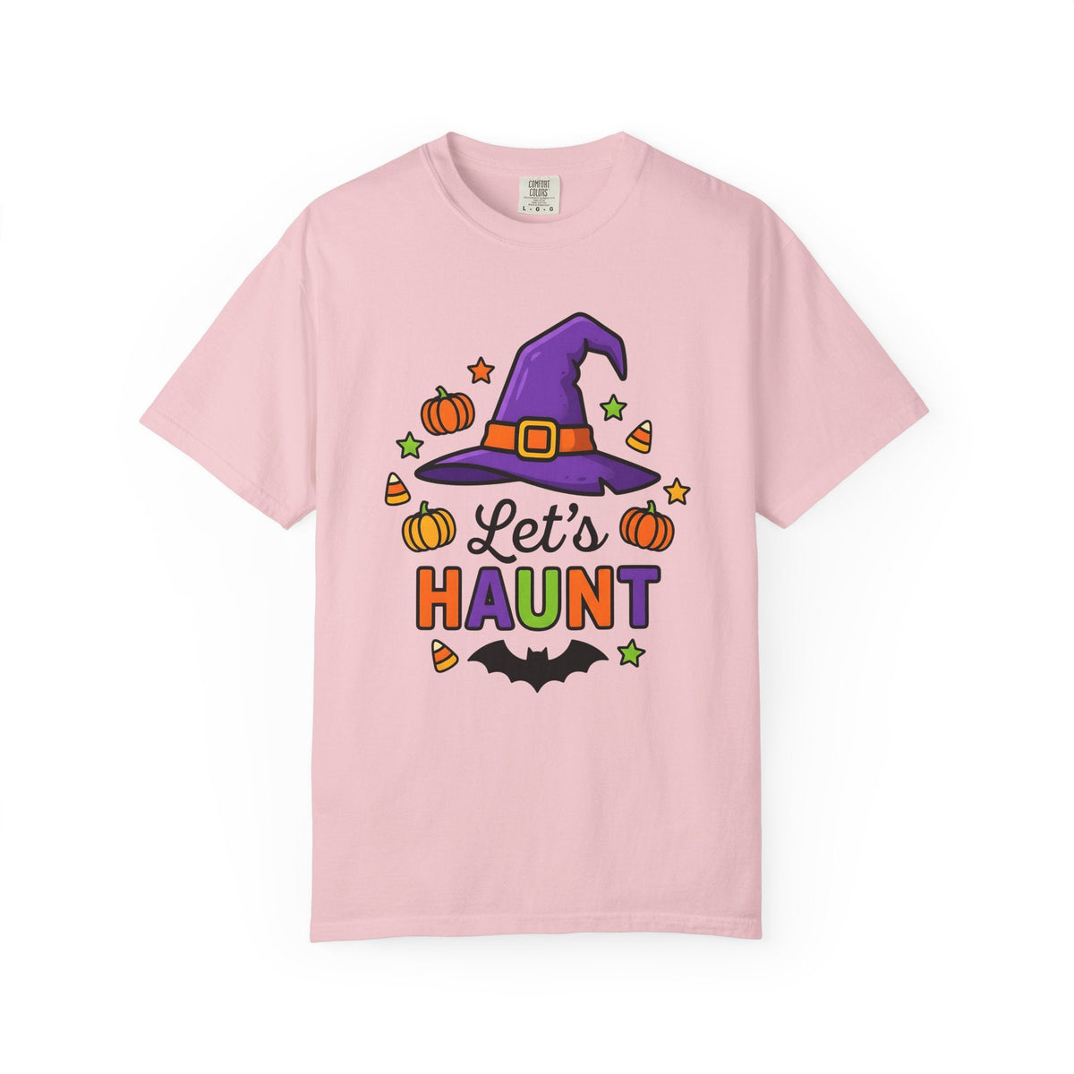 Wizard Hat Shirt Halloween Scary Gift Women Comic Tee Pointy Hat T-Shirt Horror Fan Spooky Graphic Tshirt Vintage Jack O Lantern Tshirt