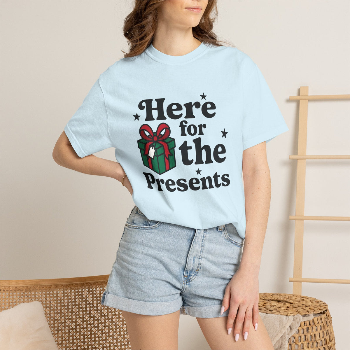 Present Box Sparkle T-Shirt – Christmas Holiday Design product image 9