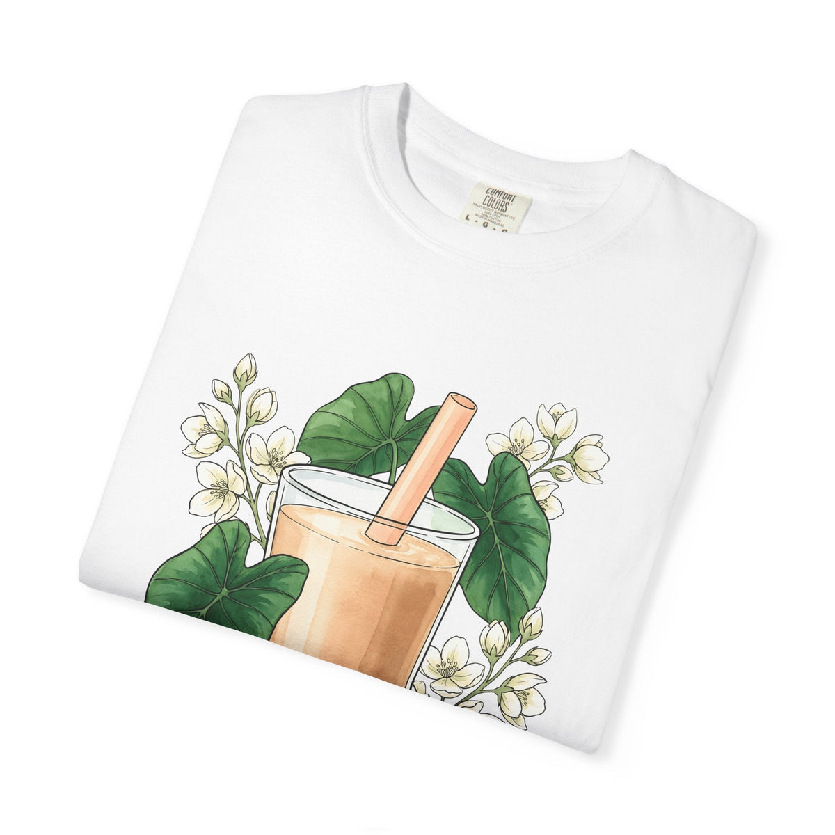 Bubble Tea Shirt Drinks Plants Unisex Gift Ink Tee Boba product image 5