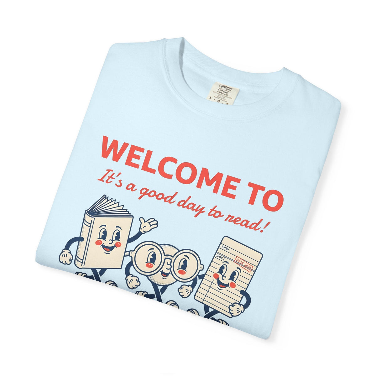 Novel Cartoon Shirt Teachers Literacy Unisex Gift Vintage product image 8