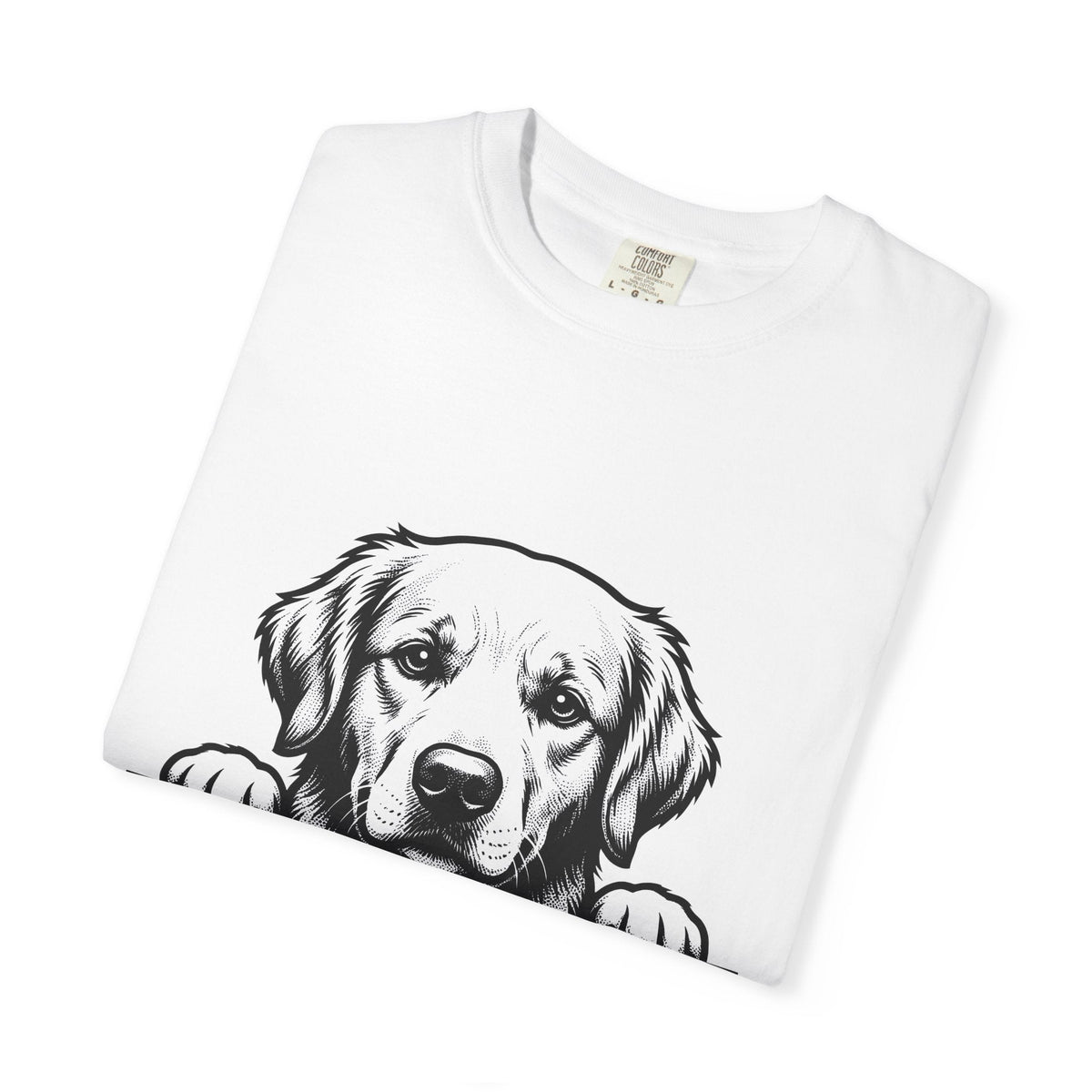 Golden Retriever Shirt Dog Pets Gift Women Line Art Tee product image 5