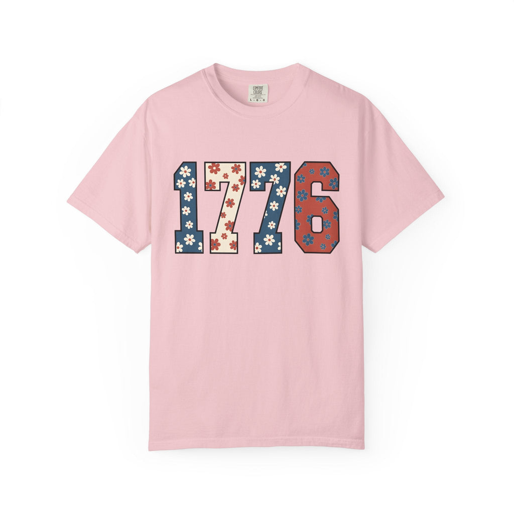 Flag Numbers Shirt America Beachwear Gift Women Botanical product image 3
