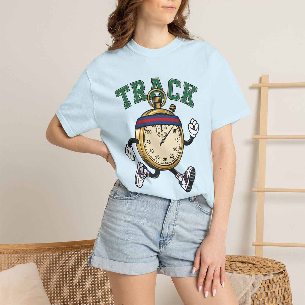 Chronometer Figure Shirt Track Sprint Unisex Gift Doodle product image 9