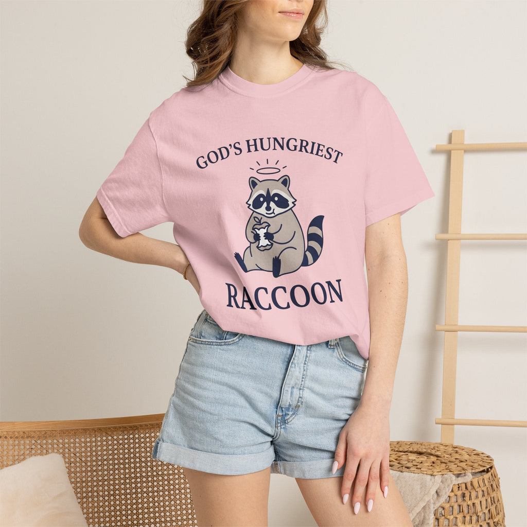 Raccoon Graphic Shirt Funny Animal Unisex Gift Cartoon Tee product image 12