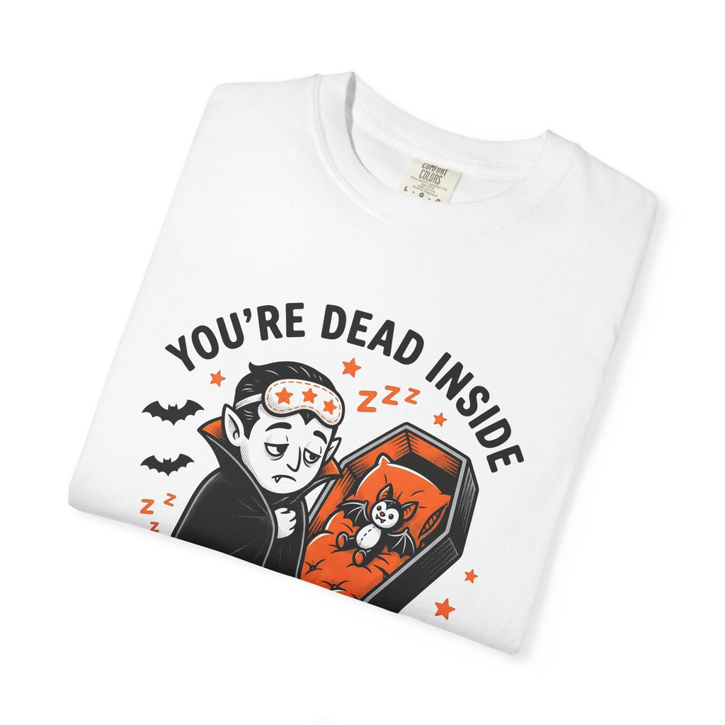 Vampire Comic Illustration T-Shirt – Spooky Halloween product image 5